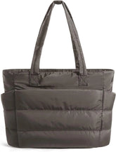 BAGSMART Puffy Tote Bag for Women, Lightweight Work Tote Handbag