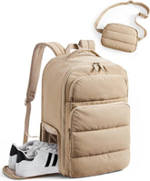 BAGSMART 35L Travel Backpack for Women, 17.3" Carry-On Personal Item