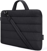BAGSMART 13-14 Inch Laptop Sleeve with Pocket Quilted Laptop Case for Work
