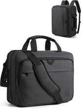 BAGSMART 3 In 1 Laptop Bag for Men Expandable Computer Bag 17.3 Inch, Black