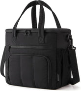 BAGSMART Puffy Insulated Lunch Bag, 13L Lightweight Tote