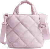 BAGSMART Crossbody Bags for Women, Lightweight Purses for Women, Quilted Puffer Tote Handbags for Daily Use,Shop,Travel