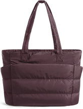 BAGSMART Puffy Tote Bag for Women, Lightweight Work Tote Handbag