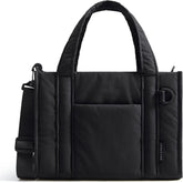 BAGSMART Boxy Tote Bag for Women, Crossbody Work Bag with Zipper