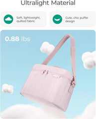 BAGSMART Lunch Box for Women, Insulated Lunch Bag Leakproof, Sage Green