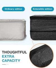 BAGSMART Compression Packing Cubes for Travel, 4 Set Luggage Organizer Bags