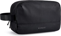 BAGSMART Large Toiletry Bag for Men, Valentines' Day Gifts Travel Organizer Hanging Dopp Kit Water Resistant Shaving Bag for Bathroom Shower, Toiletries Accessories,Travel Essentials, Black-Large