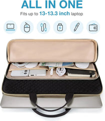 BAGSMART Laptop Sleeve Case with Handle Protective Water-Resistant